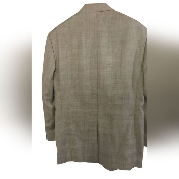 Tasso Elba Mens Wool Blend Blazer Sport Coat Jacket Size 40 Regular (Medium) - Picture 5 of 11
